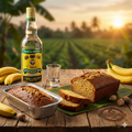 Fyah's Banana Rum Cake
