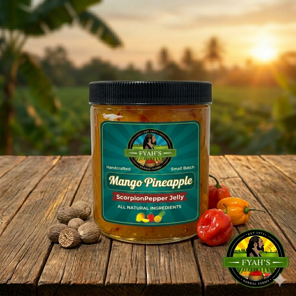 Fyah's Trinidad Scorpion Jelly – Mango Pineapple